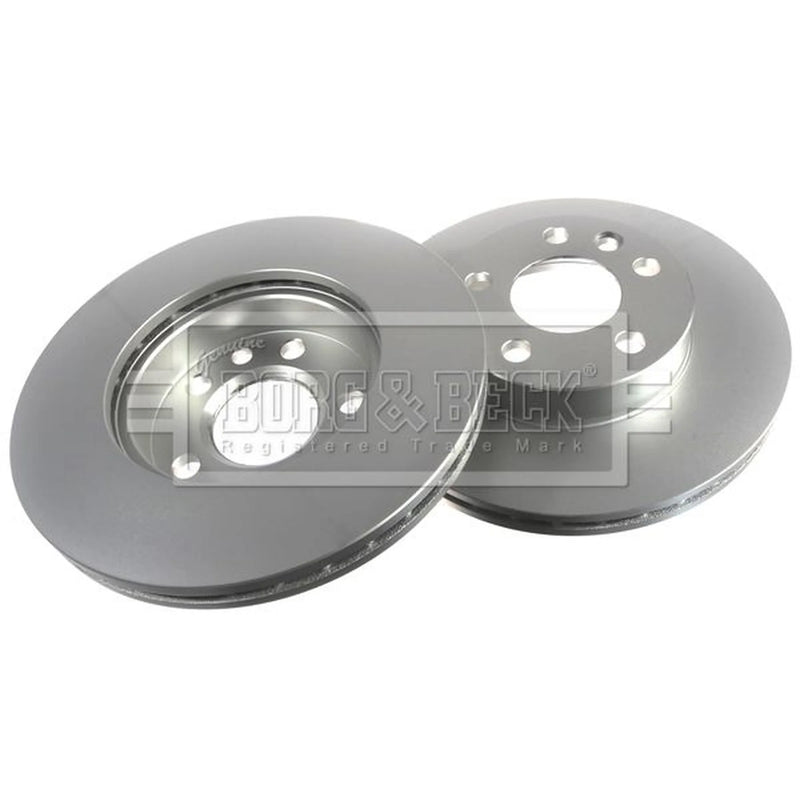 Borg & Beck 2 x Vented Front Brake Discs BBD4135