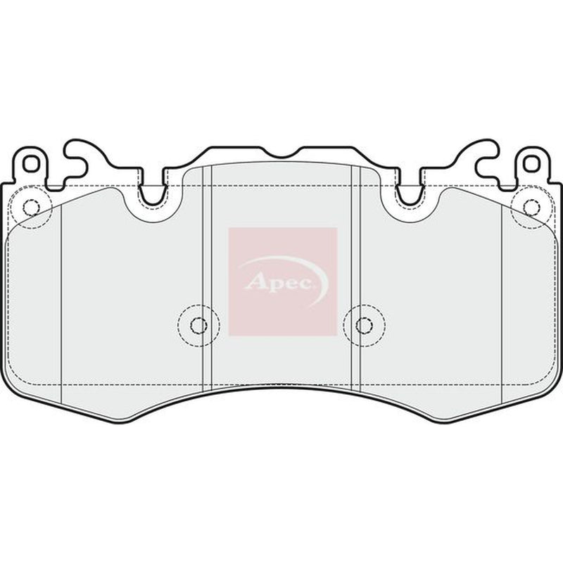 Apec Front Brake Pad Set PAD1737