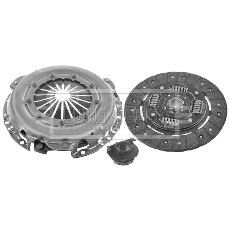 Borg & Beck Clutch Kit Set 3pc 210mm HK6798