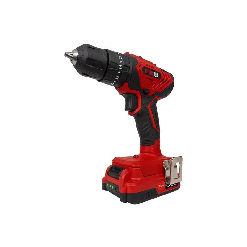 Olympia Power Tools X20S™ Combi Drill 20V 1 x 1.5Ah Li-ion - 09-910
