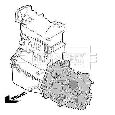 BORG & BECK BEM3061 Engine Mounting Rear Fits Alfa Romeo 147 Fiat Brava Bravo Borg & Beck - Town Parts