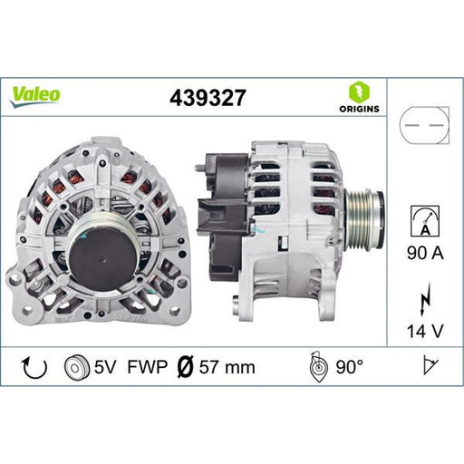 Valeo Car Alternator 12V 439327