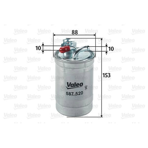 Valeo Fuel Filter Element 587520