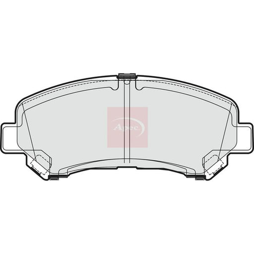 Apec Front Brake Pad Set PAD1869