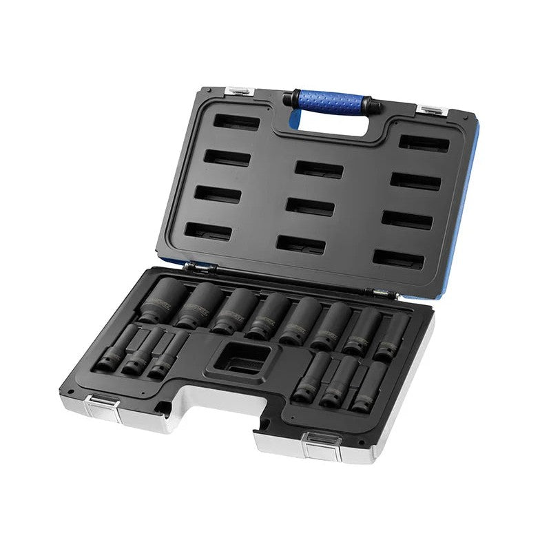Expert 1/2in Drive Deep Impact Socket Set, 14 Piece - E041602
