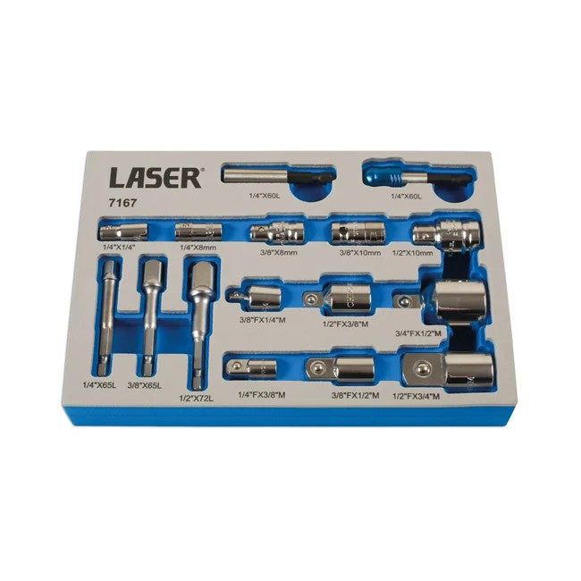 Laser Tools Convertor Set 16pc - PL