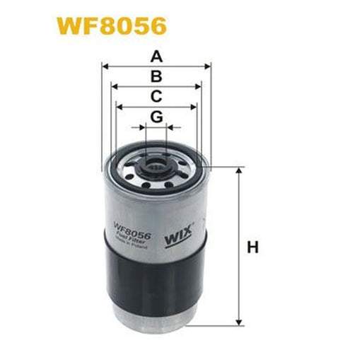 WIX Fuel Filter Element WF8056