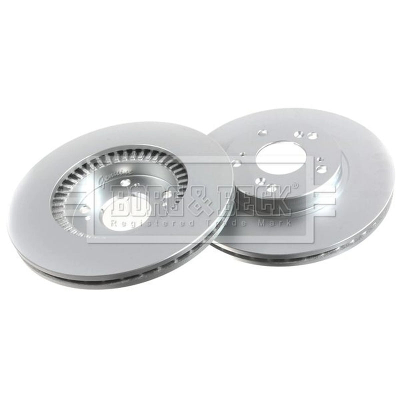 Borg & Beck 2 x Vented Front Brake Discs BBD4333