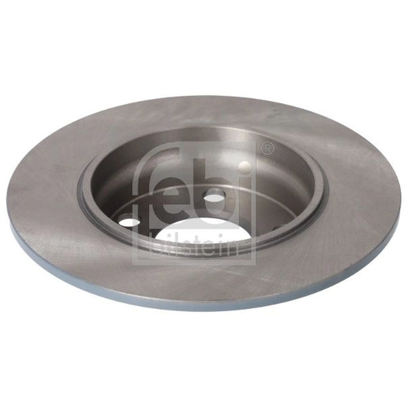 Febi 2 x Solid Rear Brake Discs 199096