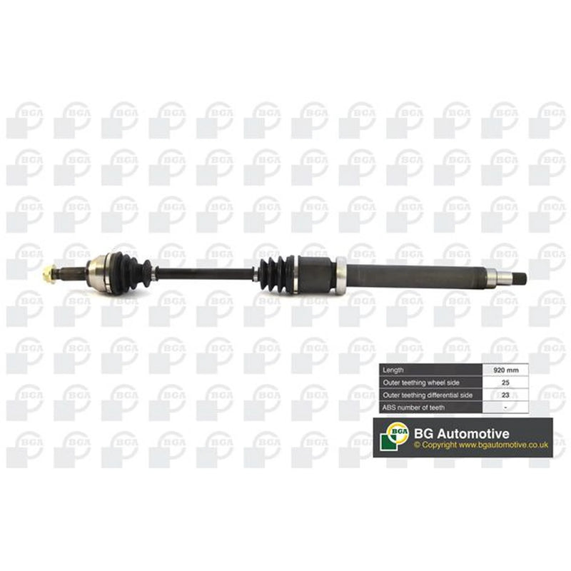 BGA CV Drive Shaft Driveshaft Front Right DS2304R