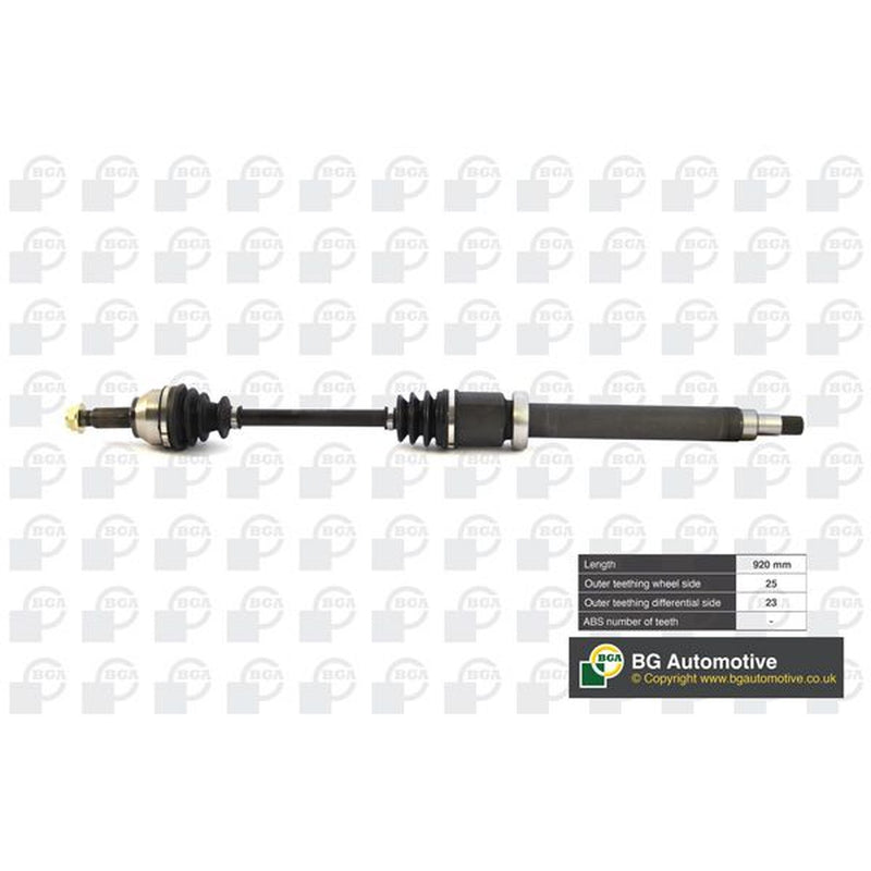 BGA CV Drive Shaft Driveshaft Front Right DS2304R