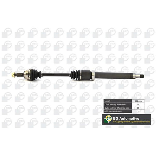 BGA CV Drive Shaft Driveshaft Front Right DS2304R