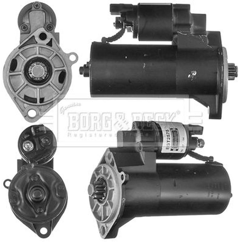 Borg & Beck Starter Motor 12V 2kW 9 Teeth BST2575