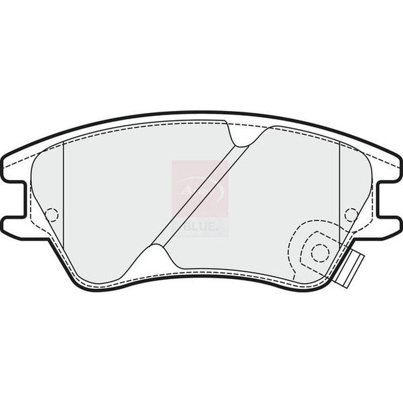 Apec Front Brake Pad Set PD3621