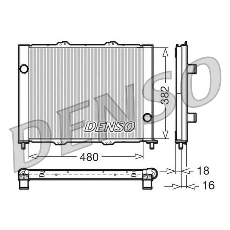 Denso Complete Cooling Module DRM23099