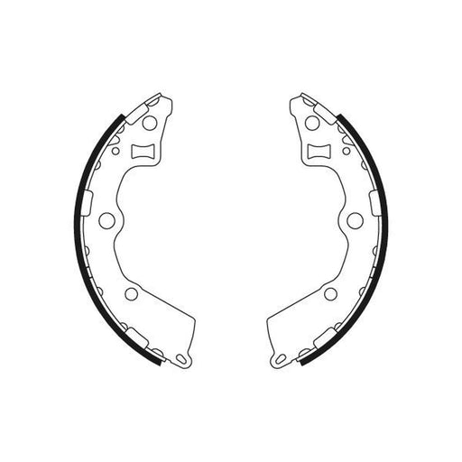 Mintex Brake Shoe Set Axle Kit MFR666