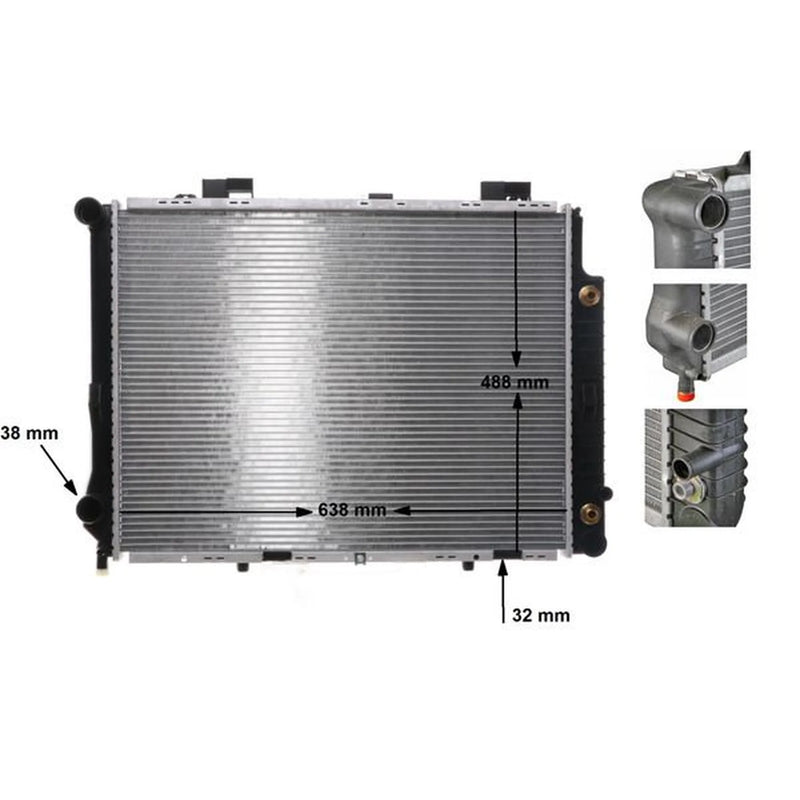 Mahle Engine Radiator CR 634 000S