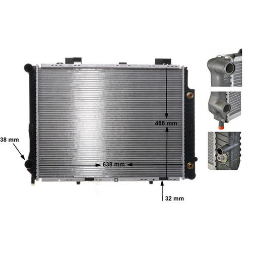 Mahle Engine Radiator CR 634 000S