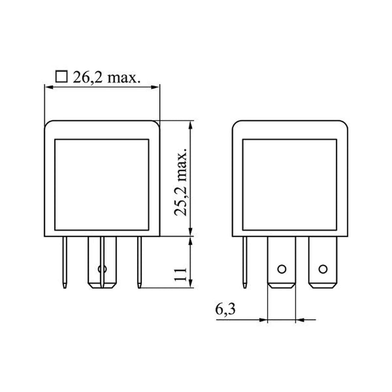 Bosch Main Power Relay 0 986 332 030