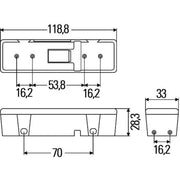 Hella Strobe-Type Beacon High 2XD 009 048-101