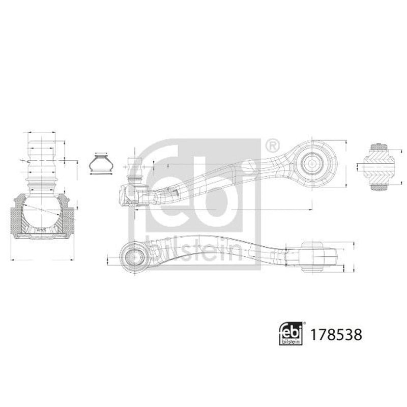 Febi Control/Trailing Arm Rear 178538