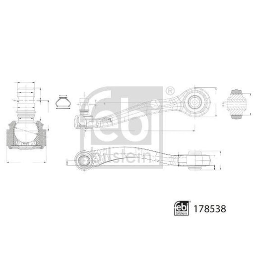 Febi Control/Trailing Arm Rear 178538