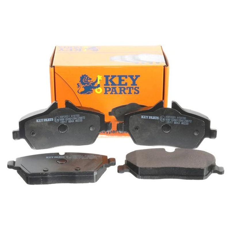 Key Parts 4 x Front Brake Pad Set KBP2051