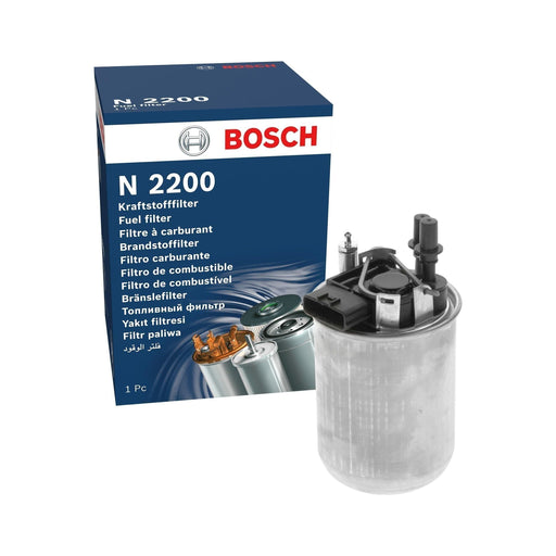 Genuine Bosch Car Fuel Filter N2200 Fits Nissan Juke Dci - 1.5 - 10- F026402200 Bosch  - Town Parts