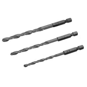 IRWIN® HSS Drill Bit Hex Shank Bit Set, 3 Piece - IW3035108