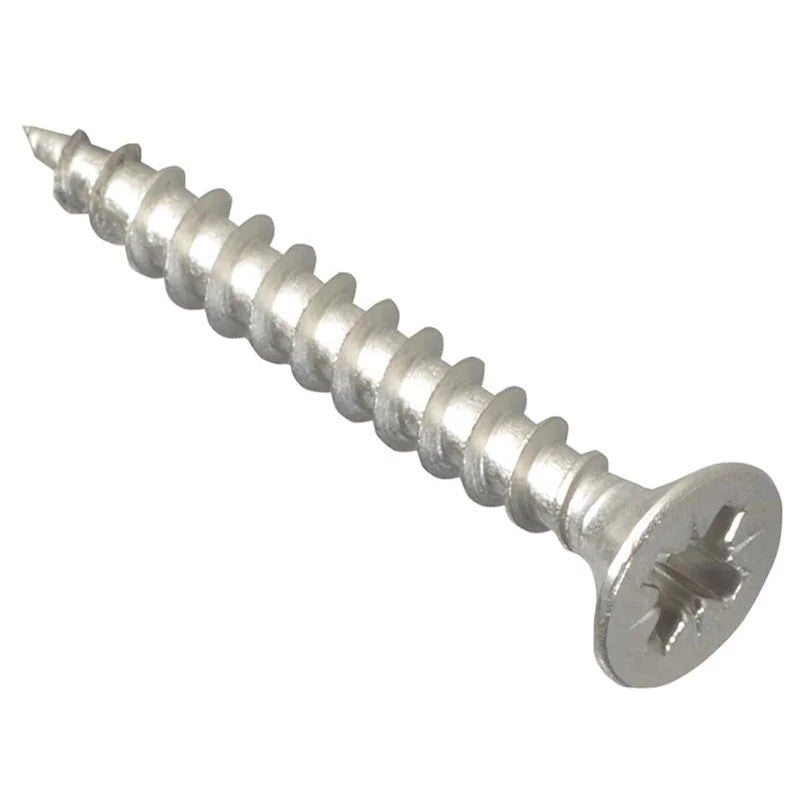 ForgeFix Multi-Purpose Pozi Compatible Screw CSK ST S/Steel
