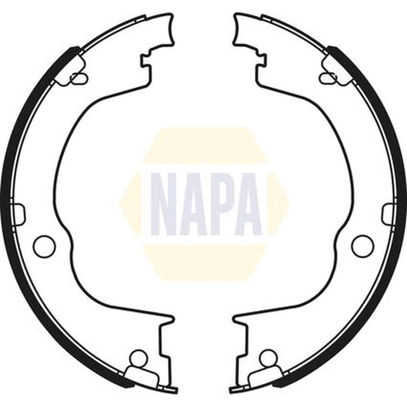 NAPA Parking Brake Shoe Set NBS5030