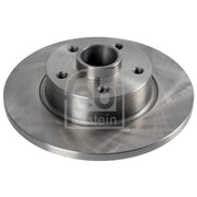 Febi 2 x Solid Rear Brake Discs 108665