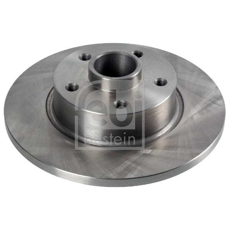 Febi 2 x Solid Rear Brake Discs 108665