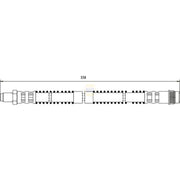 NAPA Brake Hydraulic Hose Line Rear NBH1429