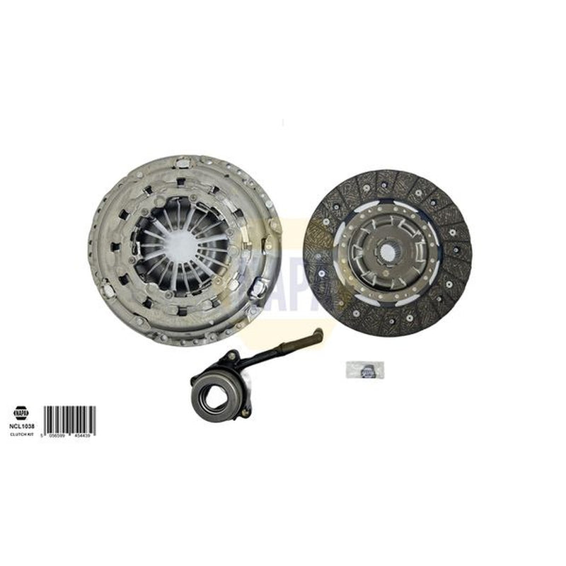 NAPA Clutch Kit Set 3pc NCL1038