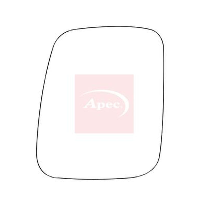 Apec Exterior Wing Mirror Glass Left AMS2027