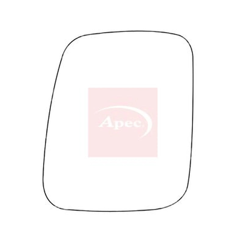 Apec Exterior Wing Mirror Glass Left AMS2027