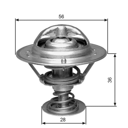 Gates Thermostat,Coolant TH31482G1