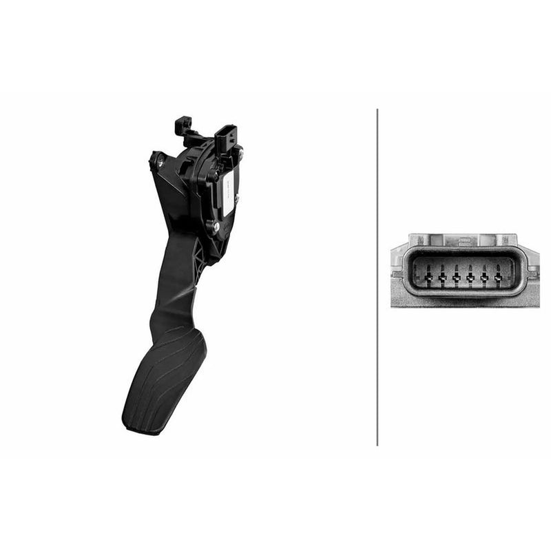 Hella Accelerator Pedal Position Sensor 6PV 312 450-031