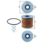 Mahle Engine Oil Filter OX 122D