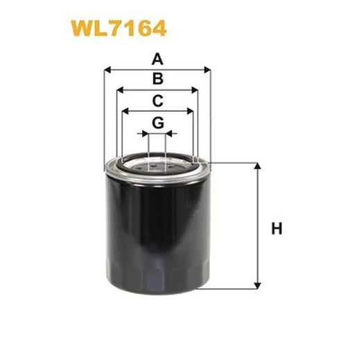 WIX Engine Oil Filter WL7164
