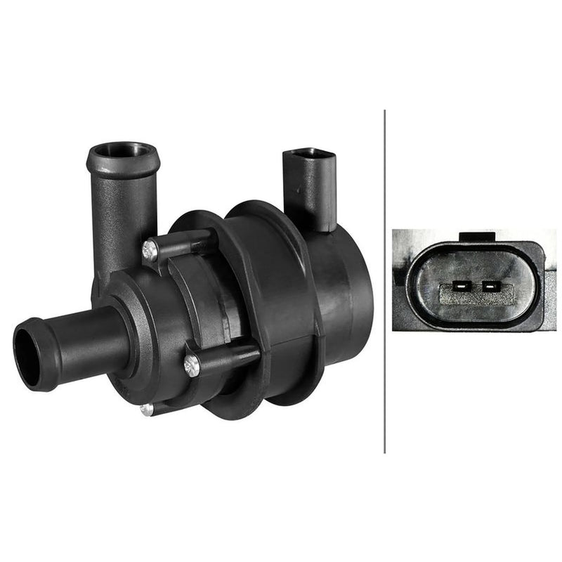 Hella Auxiliary Coolant Water Pump 8TW 358 304-541