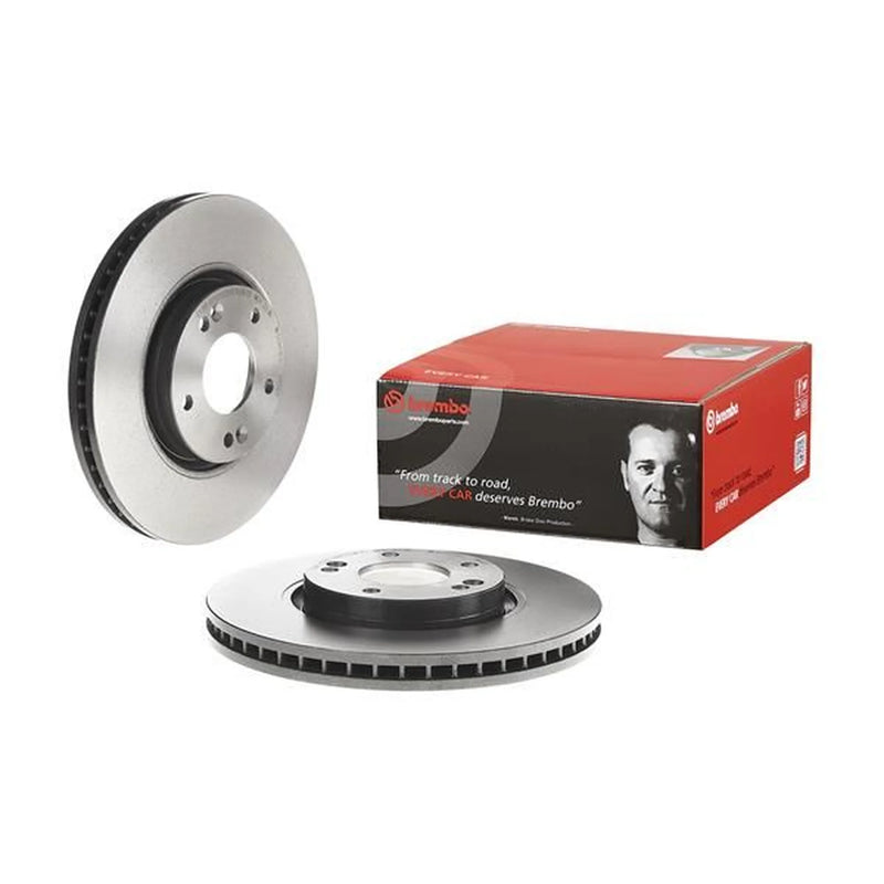 Brembo 2 x Internally Vented Front Brake Discs 09.A532.21