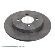 Blue Print 2 x Solid Rear Brake Discs ADN14376