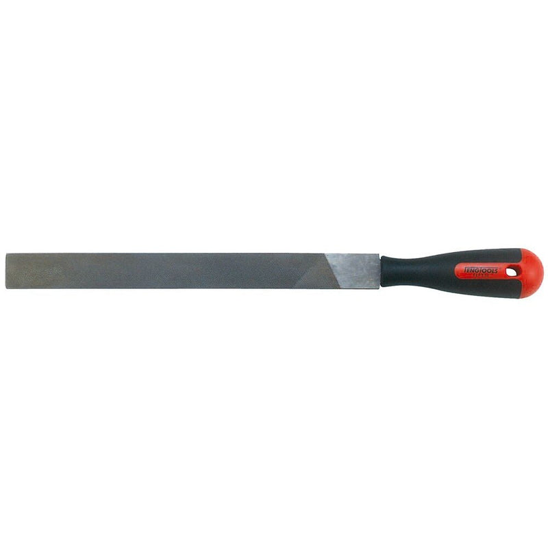 Teng Tools Hand File 250mm Flat High Carbon Steel