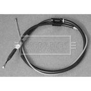 Borg & Beck Handbrake Cable Left Rear BKB3673