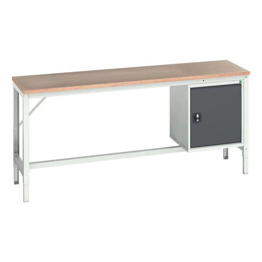 Bott Verso Bench with Cupboard, mpx Top 2000 x 600mm - Q16921714.19