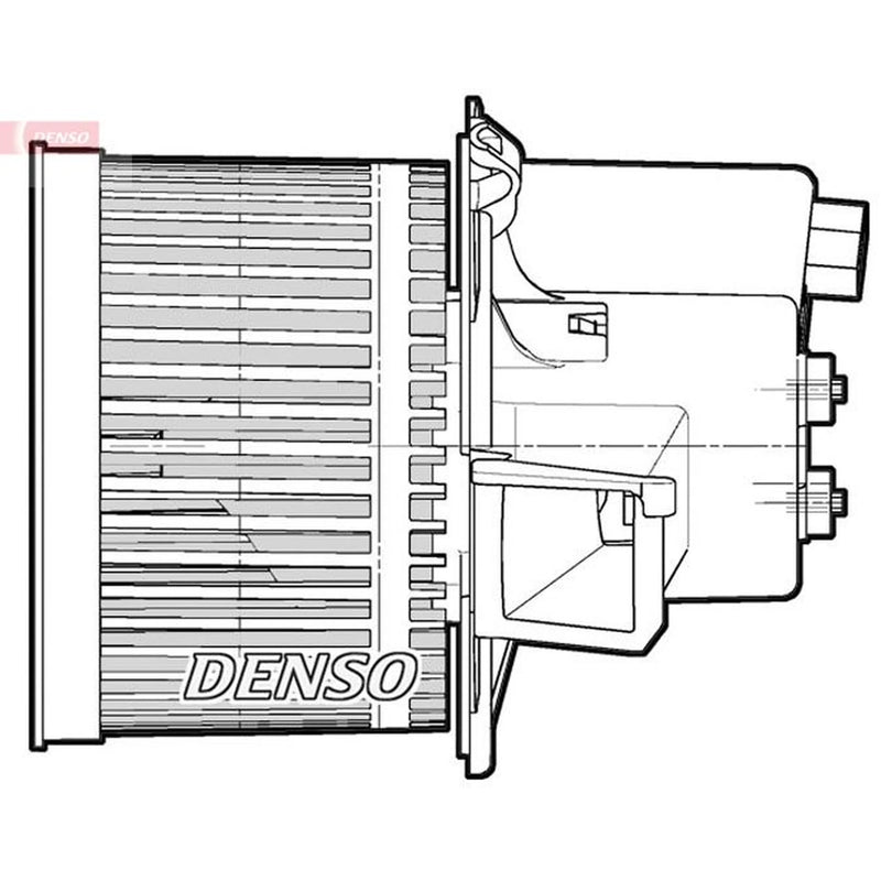 Denso Heater Blower Fan DEA09060