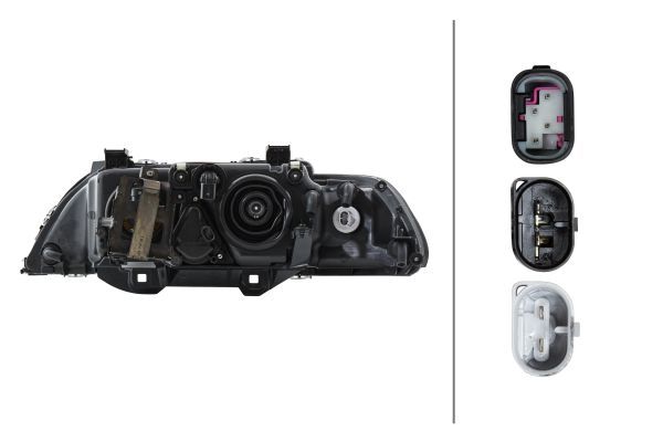 Hella Headlight Headlamp D2S/H7 Right