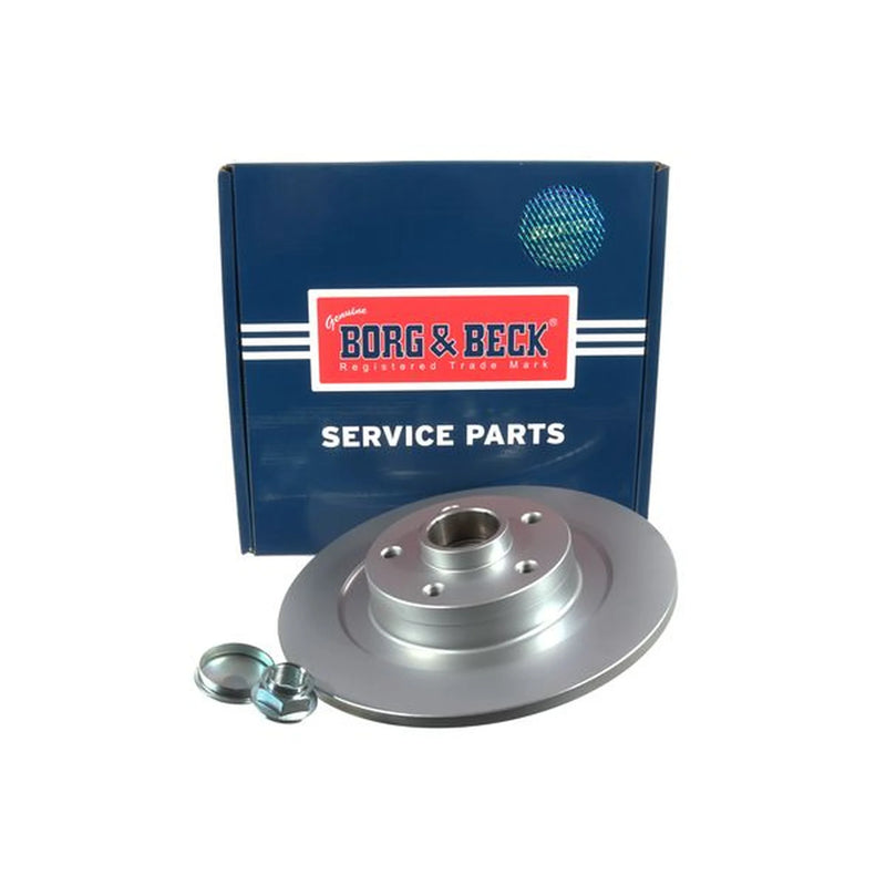 Borg & Beck 2 x Vented Rear Brake Discs BBD5839S